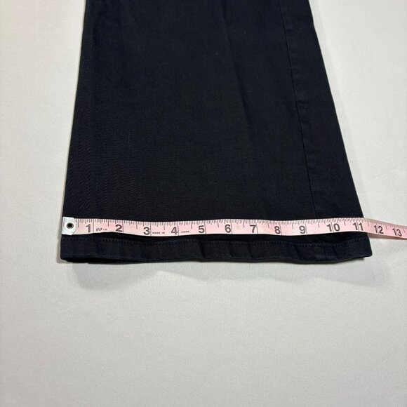 Old Navy Womens Black Denim Jeans Size 16 With Studded Pockets - Picture 8 of 10